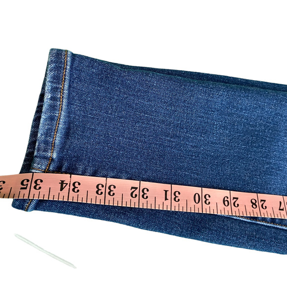 J. Crew 8” High Rise Toothpick Jeans size 27 - Picture 7 of 8